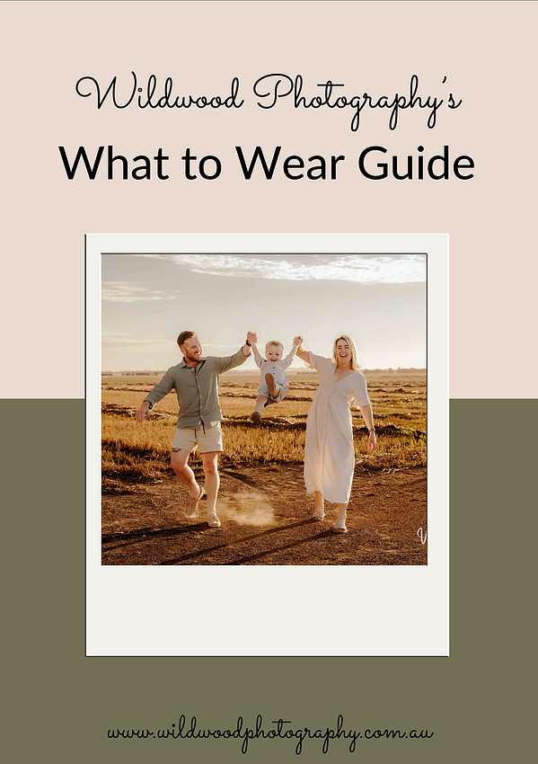 What to wear guide 2026 - Wildwood Photography Ballarat, Victoria