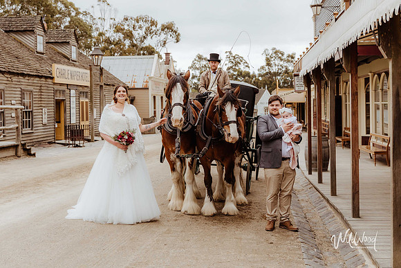 Ballarat Wedding & Elopement photography, Wildwood Photography