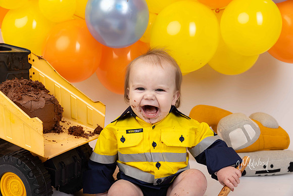 Ballarat Babies and Children photographer, Cake Smash, Wildwood Photography
